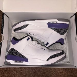 air jordan 3 retros DARK IRIS
